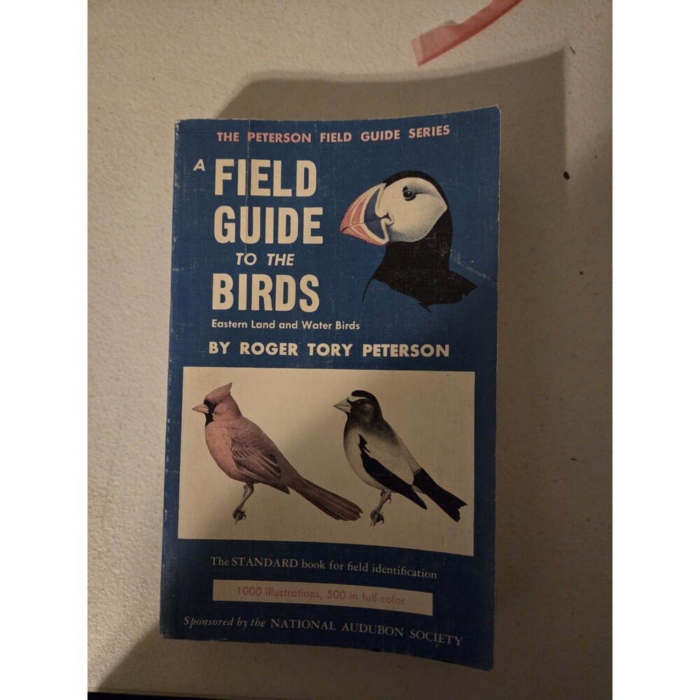 A Field Guide to the Birds - Roger Tory Peterson Softcover Paperback Audubon...
